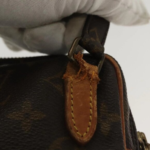 LOUIS VUITTON Monogram Marly Bandouliere Shoulder Bag M51828 LV Auth 138431 - Picture 12 of 16